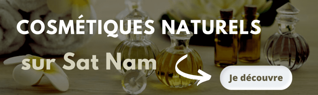 cosmetiques naturels Sat Nam