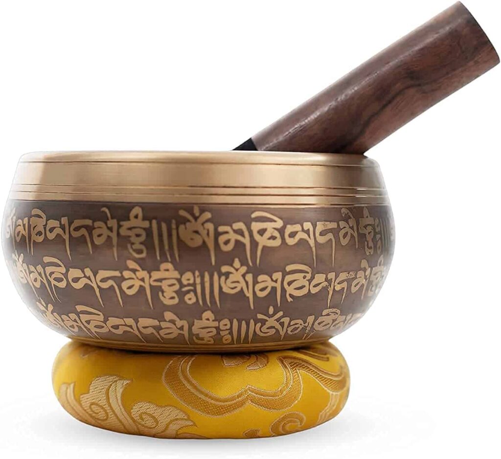 Grand bol chantant tibétain