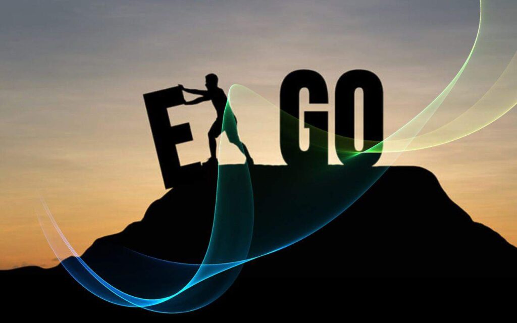 Diagramme montrant l'équilibre entre l'ego, l'intuition et l'intellect.