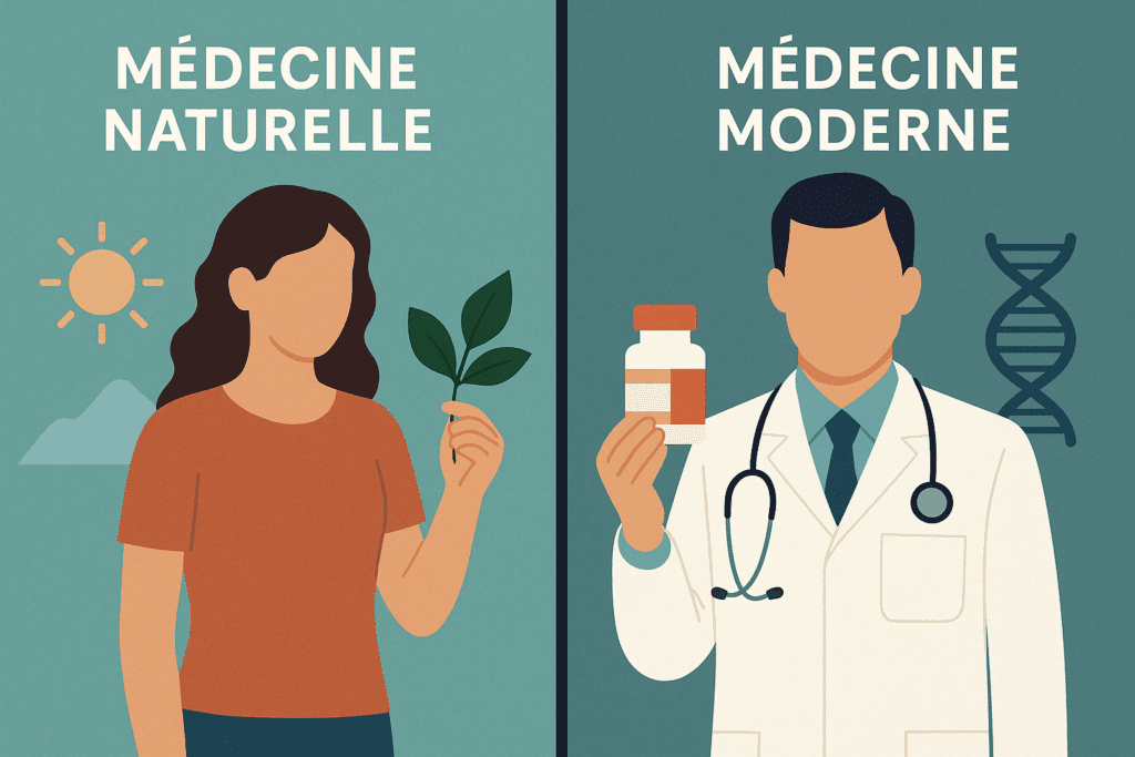 Médecine naturelle vs médecine moderne : Comparaison entre médecine naturelle et médecine moderne