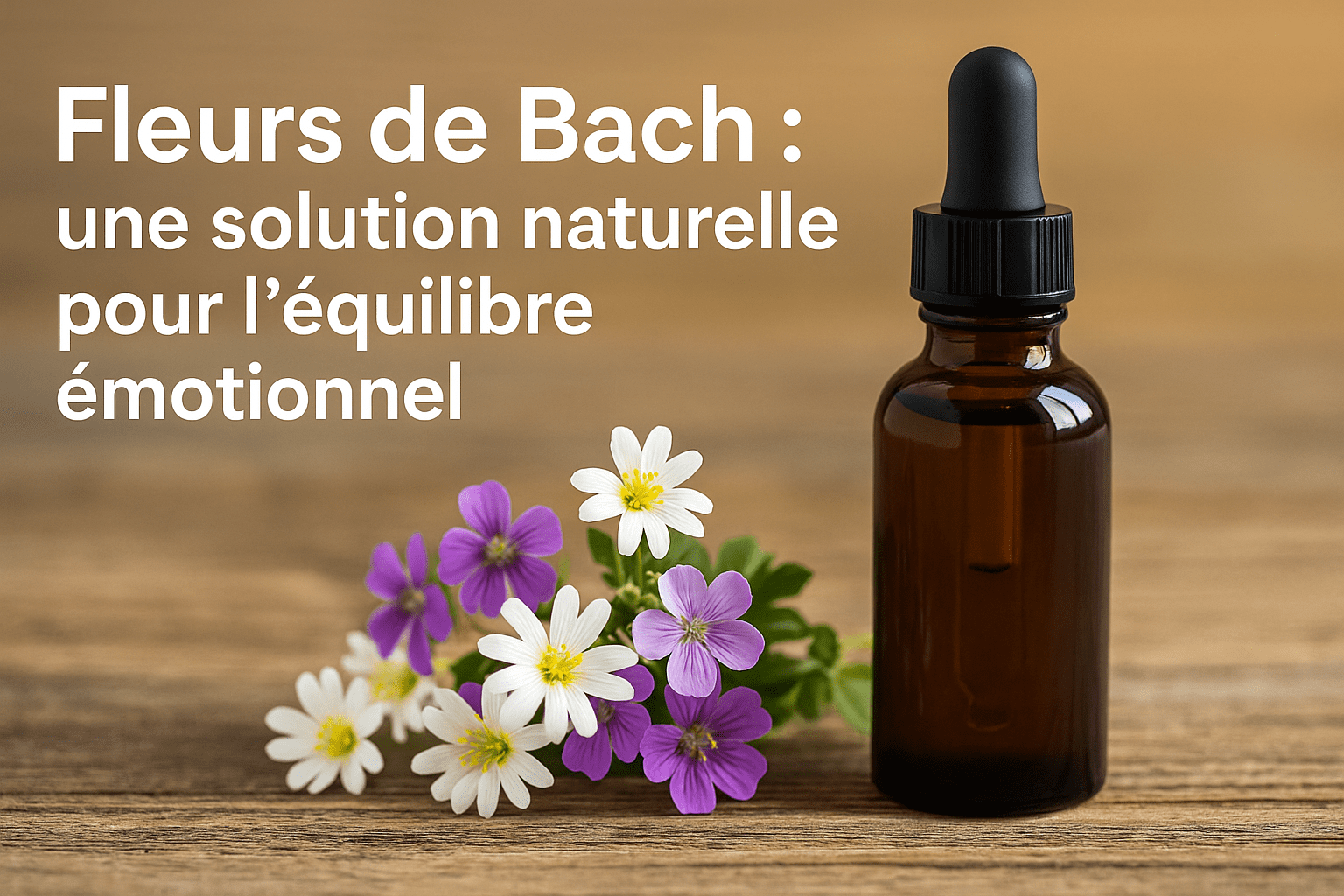 Fleurs de Bach et bien etre