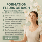 Formation Fleurs de Bach en ligne : Équilibrez vos émotions naturellement