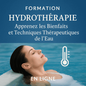 Personne dans un bain chaud – formation hydrothérapie