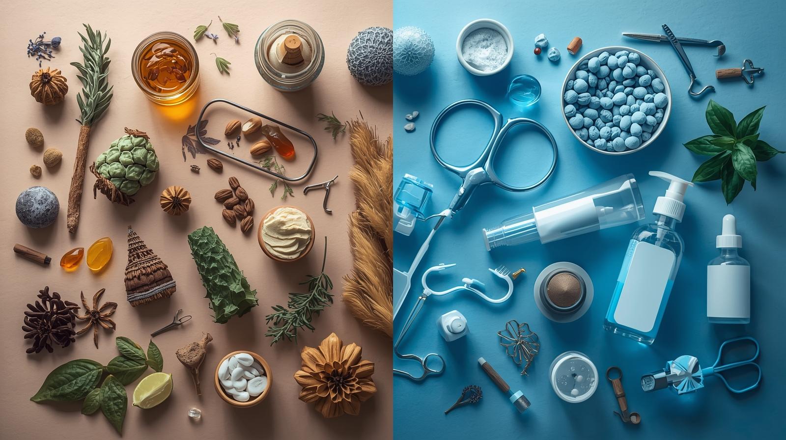 Consultation en médecine naturelle symbolisant l'approche globale de la santé et l'écoute du patient.