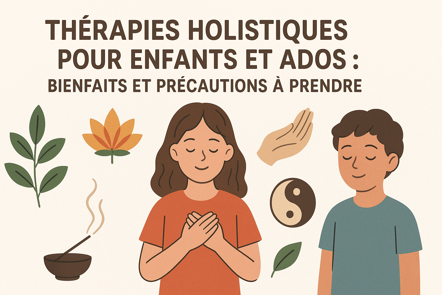 Thérapies Holistiques pour Enfants et ado : Bienfaits et Précautions à Prendre
